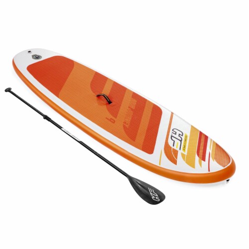 Bestway Hydro Force Inflatable Aqua Journey SUP Stand Up Paddle Board Set Perspective: bottom