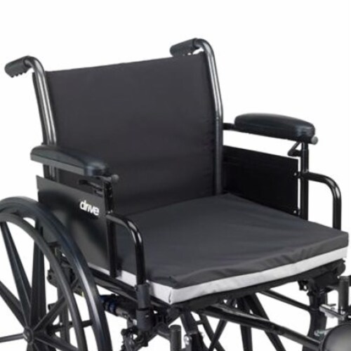 Gel-U-Seat Lite Foam / Gel Seat Cushion 20 W X 16 L X 2 D Inch For Wheelchairs 8040-3 Perspective: bottom