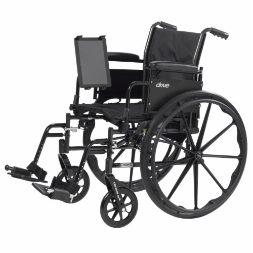 Tablet Mount for Power Scooters and Wheelchairs Perspective: bottom