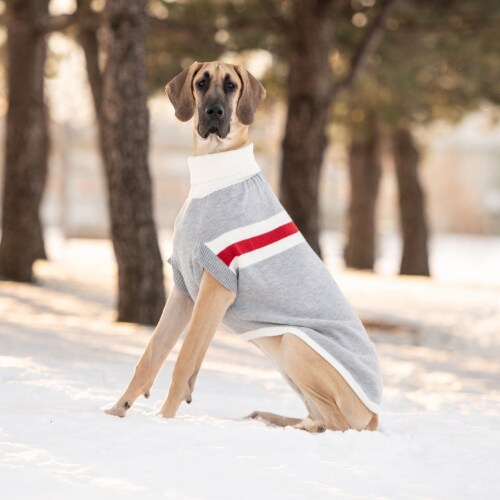 GF PET Trekking Dog Sweater Grey Mix 2X Large 2X Large Fry s Food Stores