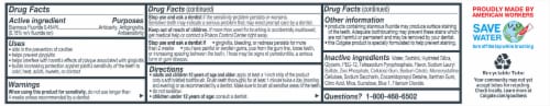 Colgate® Whiting Gel Tooth Paste Perspective: bottom