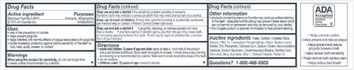 Colgate® Fresh Mint Stripe Toothpaste Value Pack Perspective: bottom