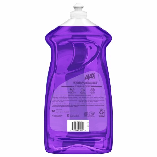 Ajax Ultra with Fabuloso Lavender Scent Liquid Dish Soap Perspective: bottom