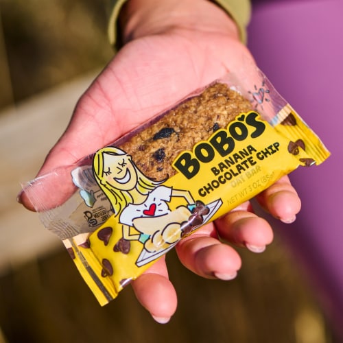 Bobo's® Banana Chocolate Chip Oat Bars Perspective: bottom