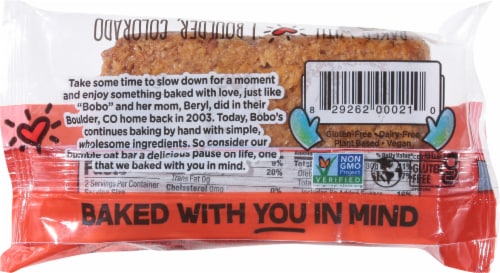 Bobo's Maple Pecan Oat Bars Perspective: bottom