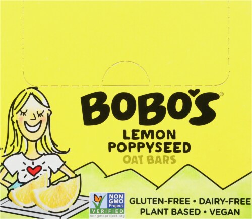 Bobo's® Lemon Poppyseed Oat Bars Perspective: bottom
