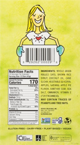 Bobo's® Apple Pie Oat Bars Perspective: bottom