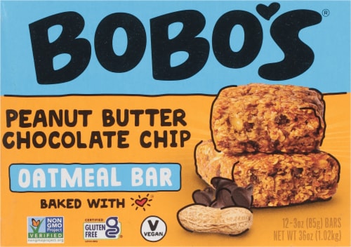 Bobo's® Peanut Butter Chocolate Chip Oat Bars Perspective: bottom