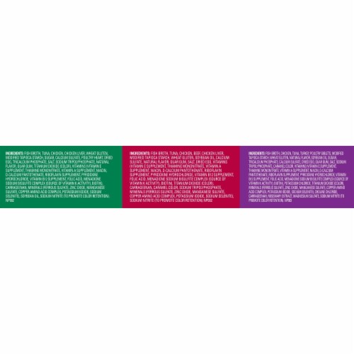 Meow Mix Tenders in Sauce Wet Cat Food Variety Pack With Poultry & Beef Favorites Perspective: bottom