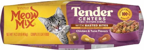 Meow Mix® Tender Centers® With Basted Bites Dry Cat Food Perspective: bottom