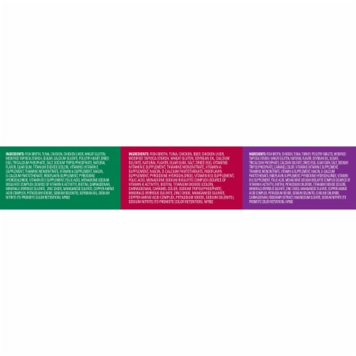 Meow Mix Tenders in Sauce Wet Cat Food Variety Pack With Poultry & Beef Favorites Perspective: bottom
