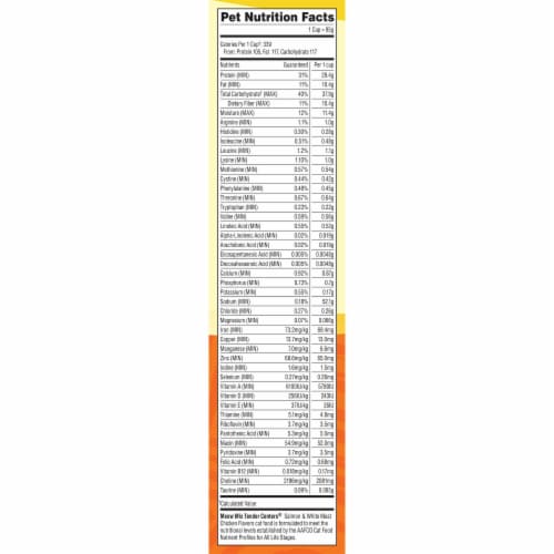 Meow Mix Tender Centers Dry Cat Food, Salmon & White Meat Chicken Flavors Perspective: bottom