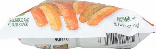 Sensible Portions® Garden Veggie BBQ Straws Chips Perspective: bottom