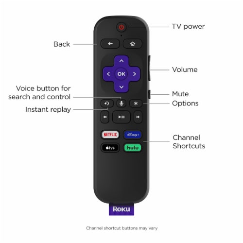 Roku Streambar Streaming And Sound Bar Perspective: bottom