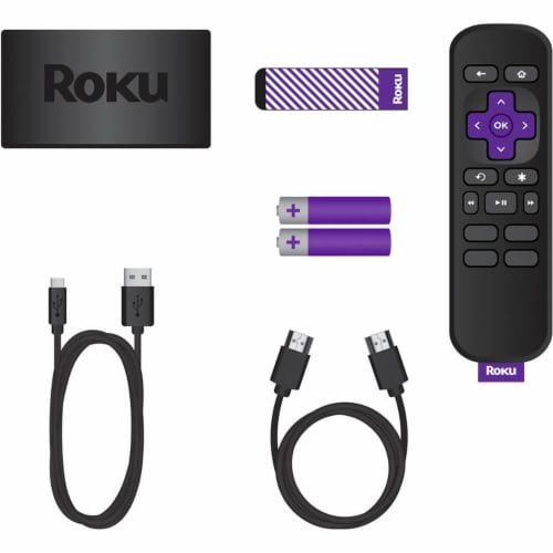 Roku 3960R Express Streaming Media Player with Remote Perspective: bottom