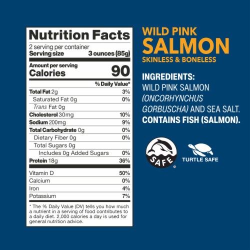 Safe Catch® Wild Pacific Pink Salmon, 3 ct / 5 oz - Kroger