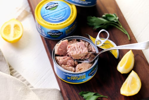 Wild Planet Skipjack Wild Tuna Perspective: bottom