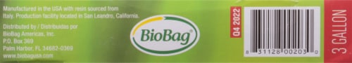 Biobag Compostable Food Waste Bags Perspective: bottom