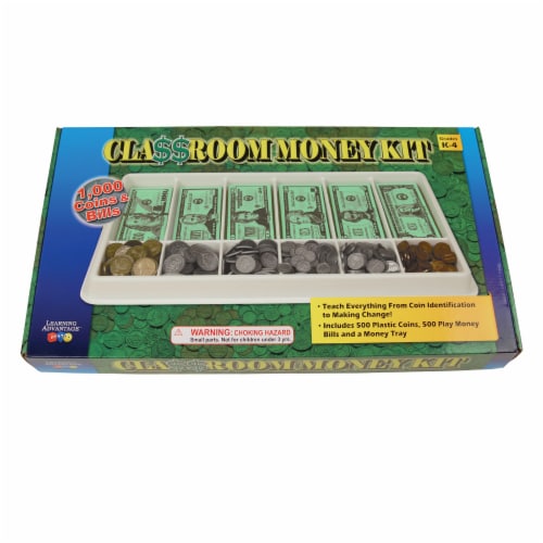 Learning Advantage™ Play Money Kit Perspective: bottom