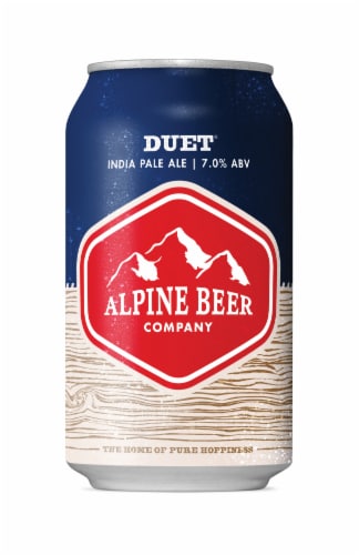 Alpine Beer Company Duet IPA 6-pk 12oz Cans Perspective: bottom