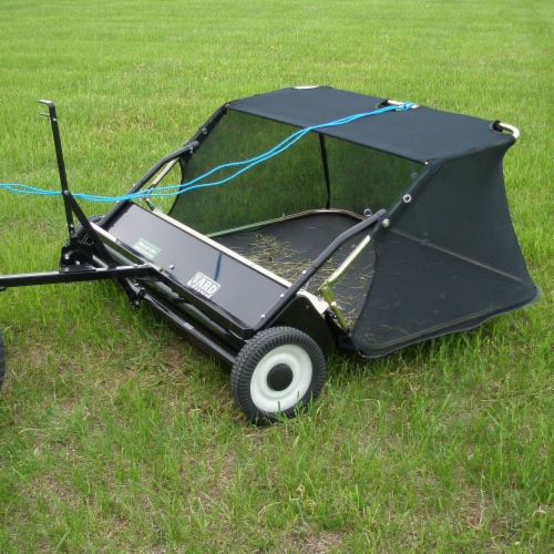 Yard Tuff 42  Quick Assembly Tow Style Lawn Sweeper for Debris, Leaves, & More Perspective: bottom