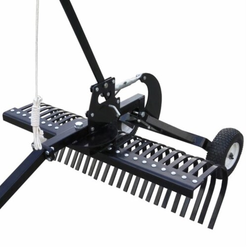 Yard Tuff 48 Inch Landscape Yard Rake Attachment, For Use w/ Utility ...