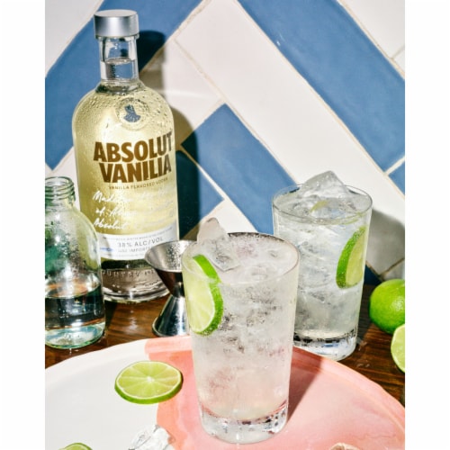 Absolut Vanilia Flavored Vodka Perspective: bottom