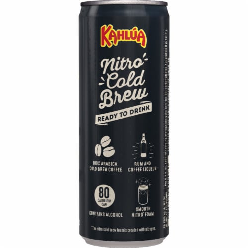 Kahlua Nitro Cold Brew Coffee Cocktail Perspective: bottom