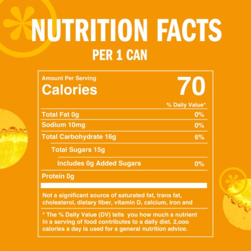 IZZE No Sugar Added Pineapple Sparkling Juice Beverage Blend Perspective: bottom