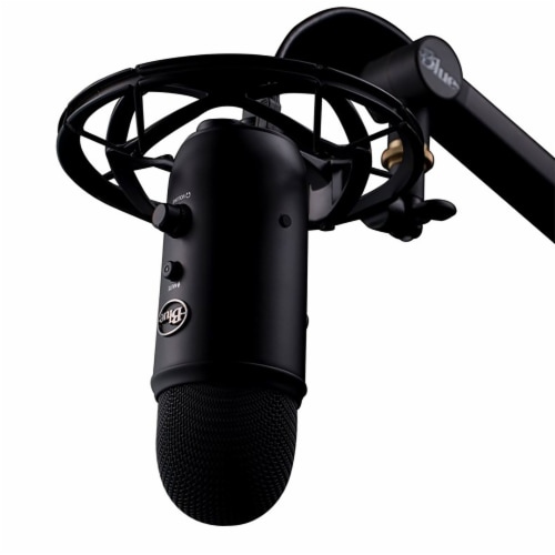 Blue Yeti Broadcast Microphone Bundle - Black Perspective: bottom