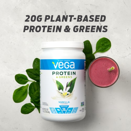 Vega® Protein & Greens Chocolate Drink Mix Perspective: bottom