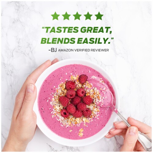 Vega® Protein & Greens Vanilla Drink Mix Perspective: bottom