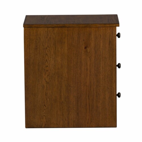 Liberty Furniture Hearthstone Ridge Mobile File Cabinet Perspective: bottom