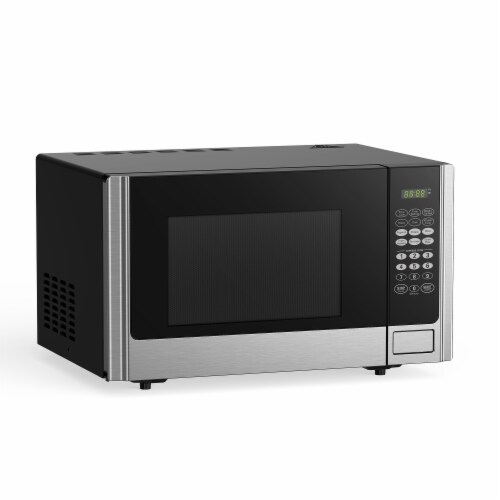 Black+Decker 900 Watt 0.9 Cubic Feet Countertop Microwave Oven, Matte  Black, 1 Piece - Fry's Food Stores