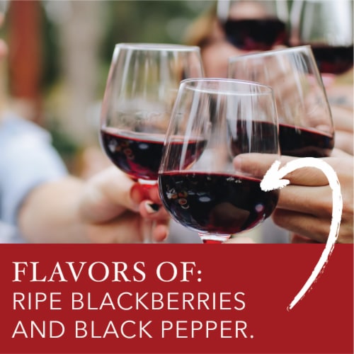 Color Block Cabernet Sauvignon Perspective: bottom