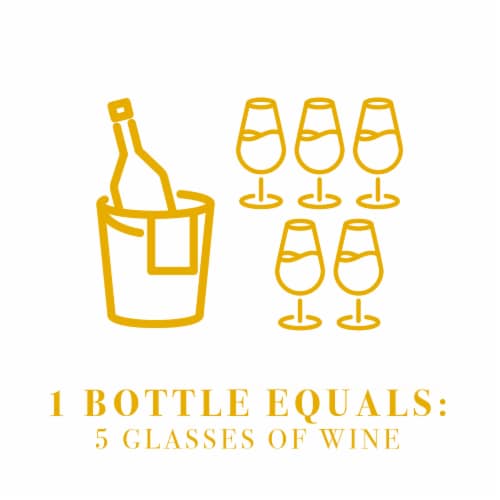 Dellatorri Sparkling Moscato White Wine Perspective: bottom
