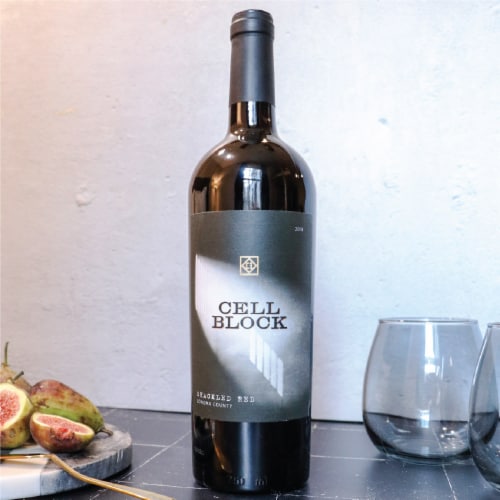 Cell Block Shackled Red Blend Perspective: bottom