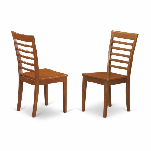 HLCA5-CAP-W 5 Pc nook Dining set-breakfast nook-Table and 4 dinette Chairs. Perspective: bottom