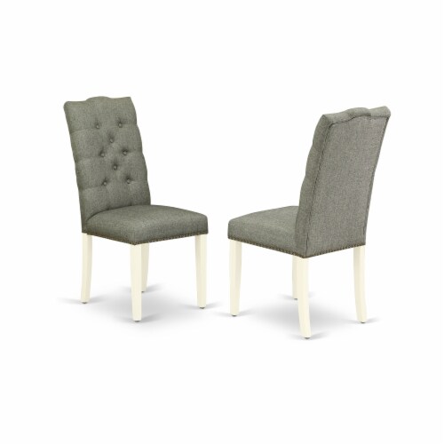 5 Piece Set 4 Chairs And Butterfly Leaf Rectangular Wood Table