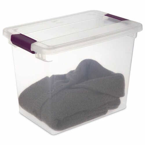 Sterilite Plastic 15 Quart Storage Box Container with Latching Lid, 60  Pack, 1 Piece - King Soopers