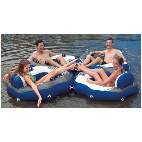 Intex River Run Inflatable Lounger (4 Pack) & Pool Lake Tube Float (2  Pack), 1 Piece - Fred Meyer