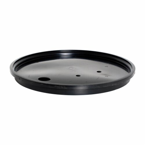 Active Aqua 55 Gallon Drum Hydroponic Reservoir w/ Pre-Drilled Solid Lid, 2 Pack Perspective: bottom