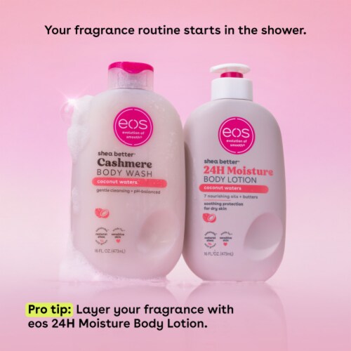EOS® Shea Better™ Cashmere Body Wash - Coconut Waters Perspective: bottom