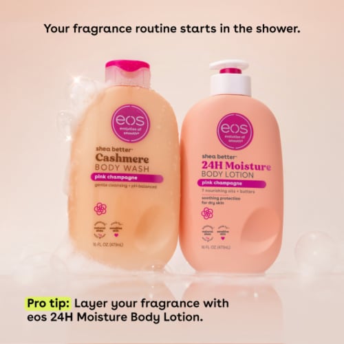 EOS Shea Better™ Cashmere Body Wash Pink Champagne Perspective: bottom