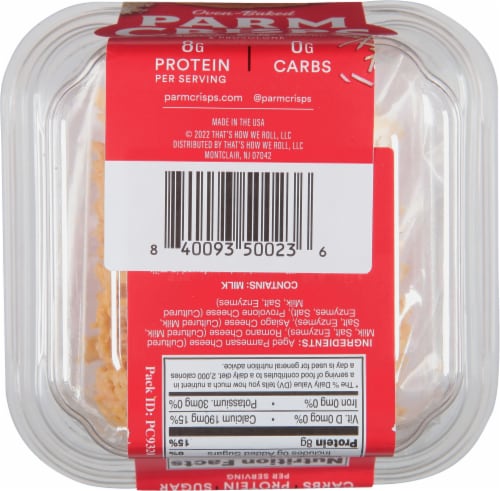 ParmCrisps® Gluten Free Oven-Baked Four Cheese Snacks Perspective: bottom