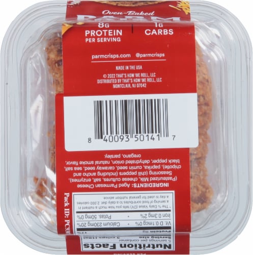 Oven Baked Smoked Harissa Parm Crisps Perspective: bottom