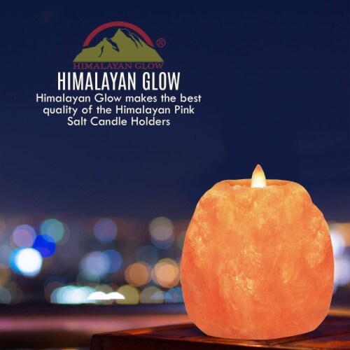 Himalayan salt candle holder large hotsell