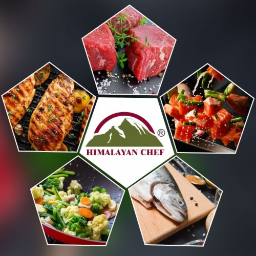 Himalayan Chef Pink Himalayan Salt - Nutrient and Mineral Dense for Health - Gourmet Pure Cry Perspective: bottom