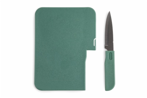 Core Home 2-in-1 Bar Board & Paring Knife Set - Assorted Colors Perspective: bottom