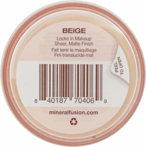 Mineral Fusion Flawless Finish Loose Setting Powder - Beige Perspective: bottom
